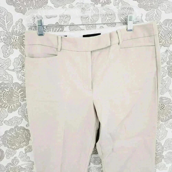 Talbots Newport Women's Dress Pants Straight Leg Size 8 Beige 2070 - Picture 3 of 8